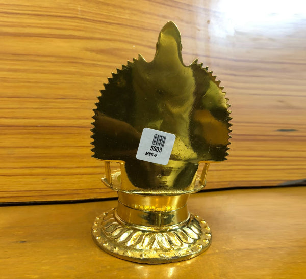 LIGHT OF FAITH BRASS CRUCIFIX OIL LAMP|Siluvai Gold brass vilakku No.2