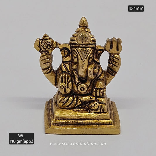 Veer vinayagar 2 inches