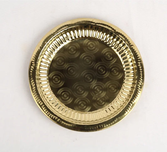 Brass Nagas Plate No.11 350gm