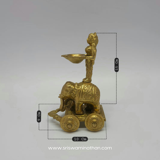 Elephant Pavai Vilakku Vandi 880 Gm