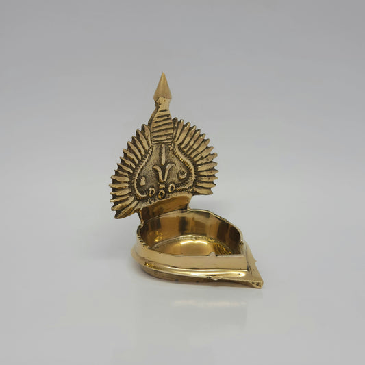 Namam Vilakku Spiritual Brass oil lamp
