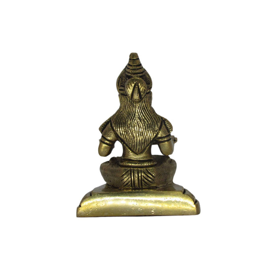 Sri Annapoorani Brass Antique Statue(540GM) – Divine Goddess of Abundance