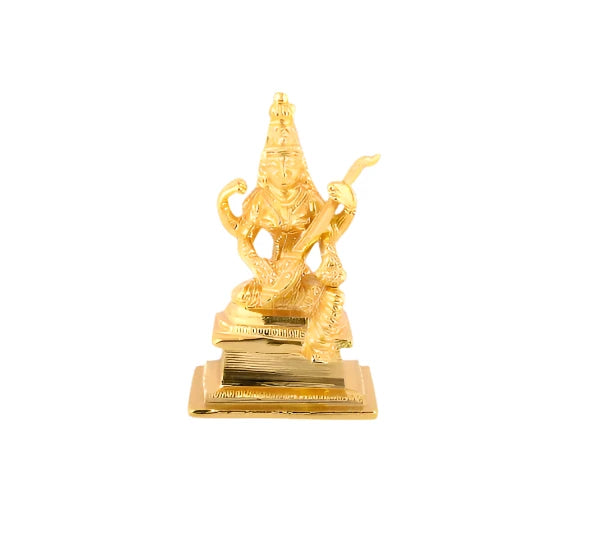 BRASS SARASWATI STATUE 3