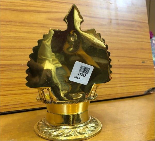 BRASS MARY MADHA VILAKKU |Brass Oil Lamp with Engraved Image of Mother Mary and Baby Jesus