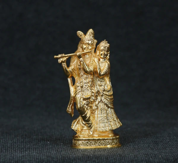 Radha Krishnar Idol with Flute
