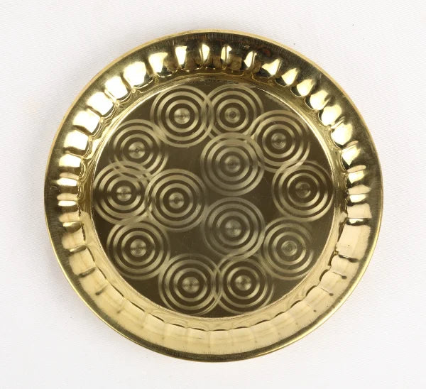 Brass Nagas Plate No.9 190 Gm