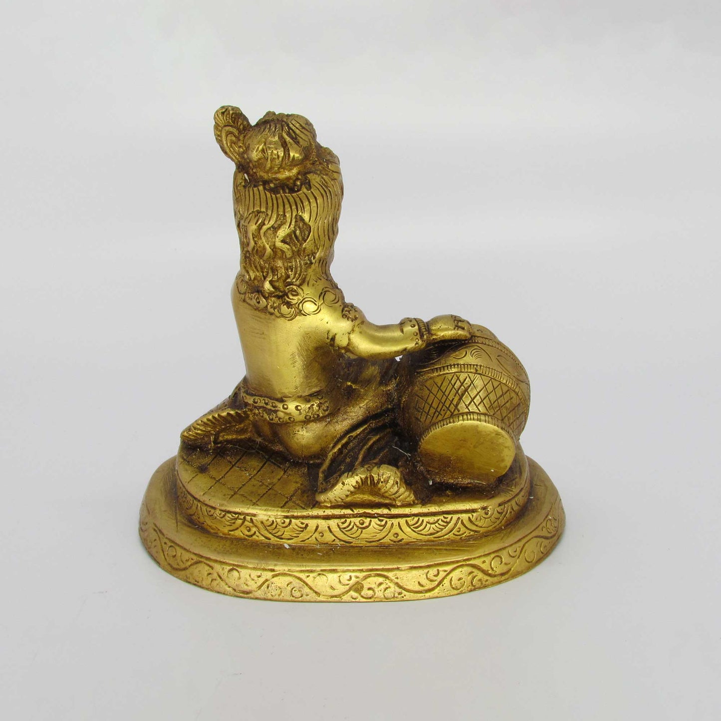 Butter Krishna 1.300kg Antique