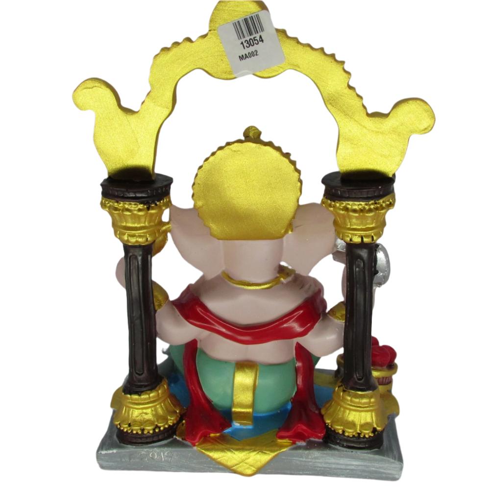 Exquisite Ganesh Idol-7.5" Resin statue