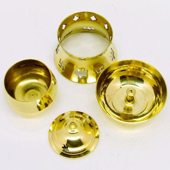 KAPOOR SWASTIC LAMP WITH DIYA FOR POOJA ROOM |Unique Diwali Gift Ideas for Family