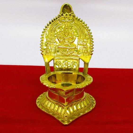 BRASS KARUMBU KAMATCHI VILAKKU No.4