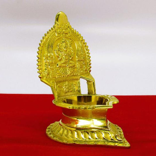 BRASS KARUMBU KAMATCHI VILAKKU No.4