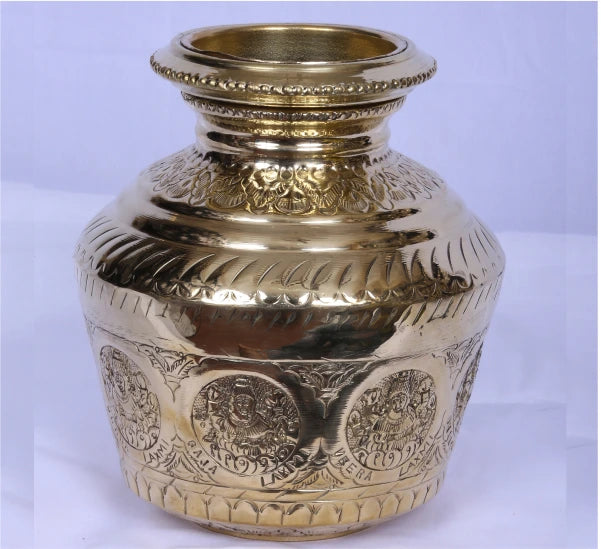 Brass Sheet Asthalakshmi Kudam Super 6