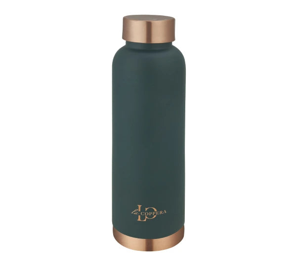 Copper Water Bottle-unique Olive Green