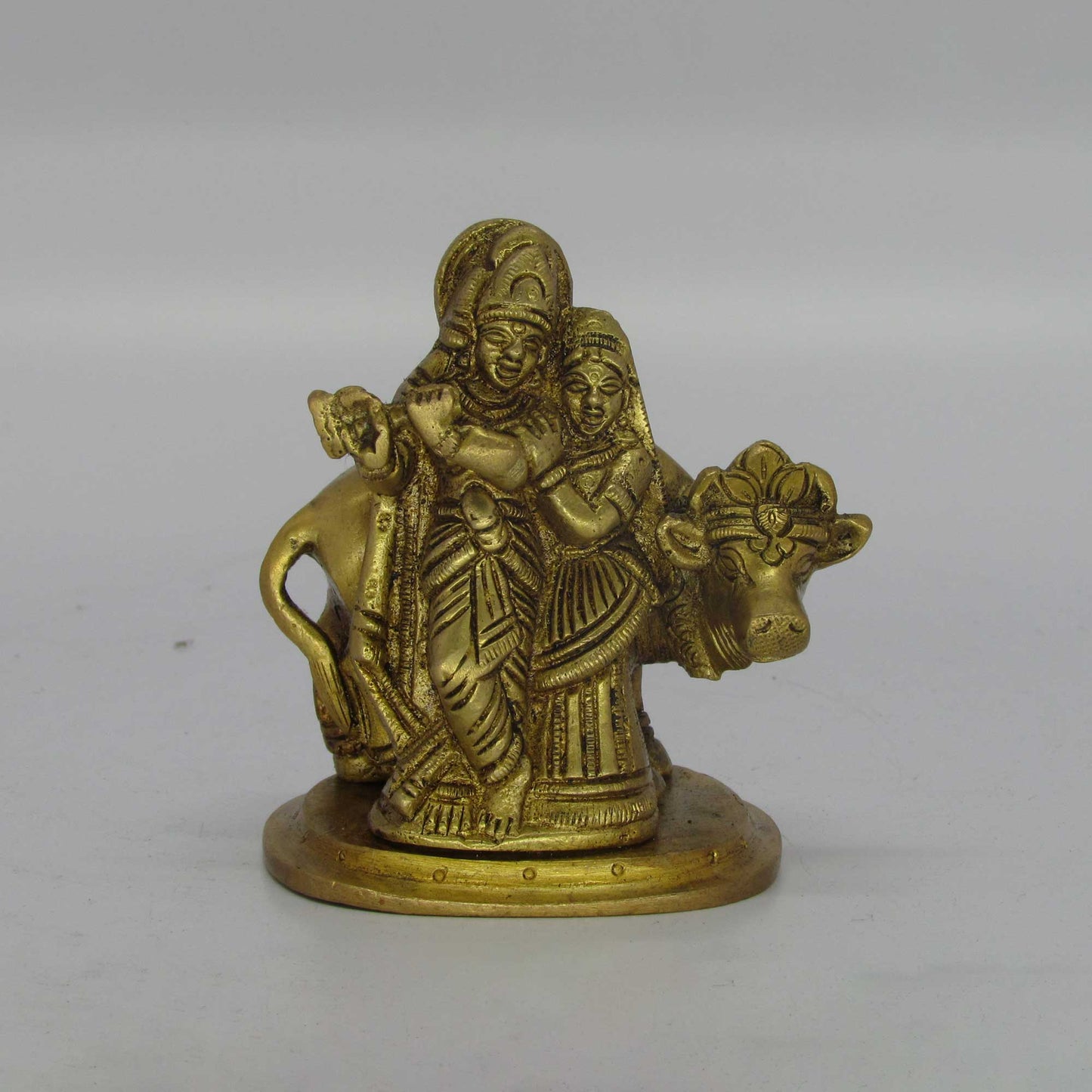 Radha Krishna Stand 600gm Antique