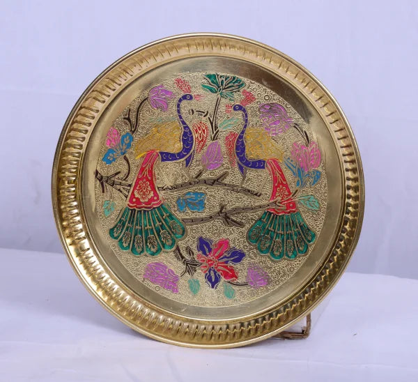 Colour Peacock Plates 100gm No.5