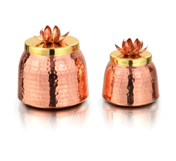 Copper Container Jar No-2
