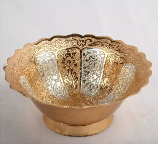 Copper Silver Bowl 5