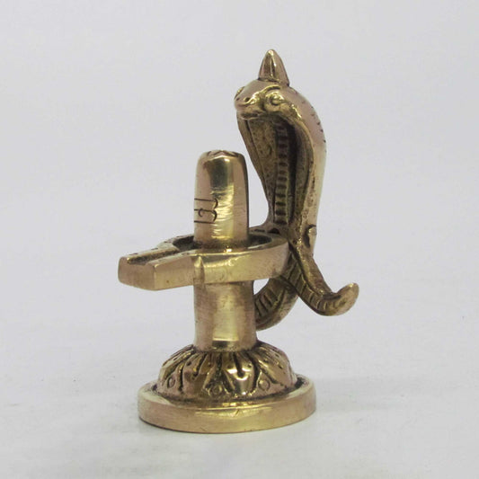 Shivling Sarp Square 140gm Antique