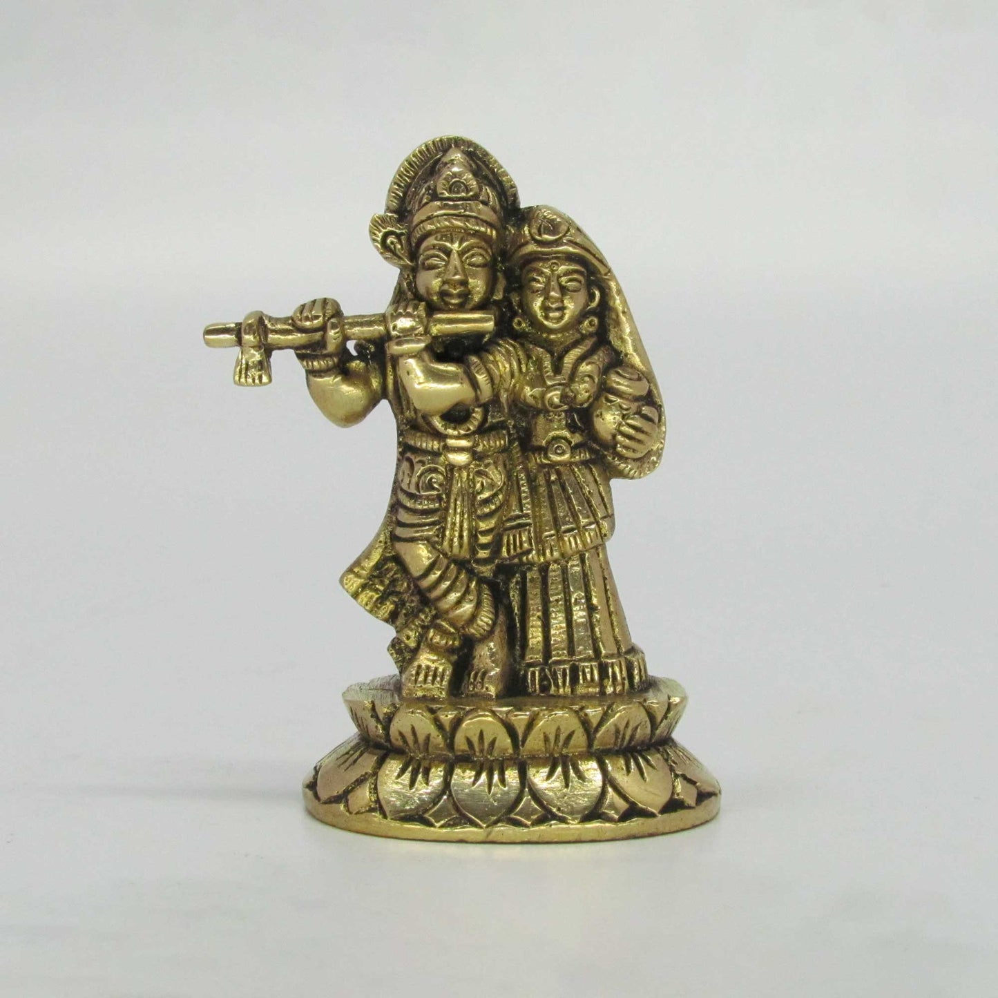 Radha Krishna Jugal 325gm Antique