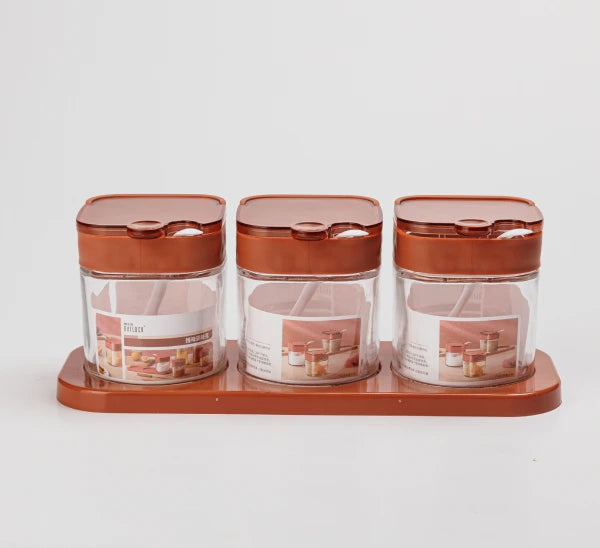 Glass Oil Bottle 3 Pcs 144