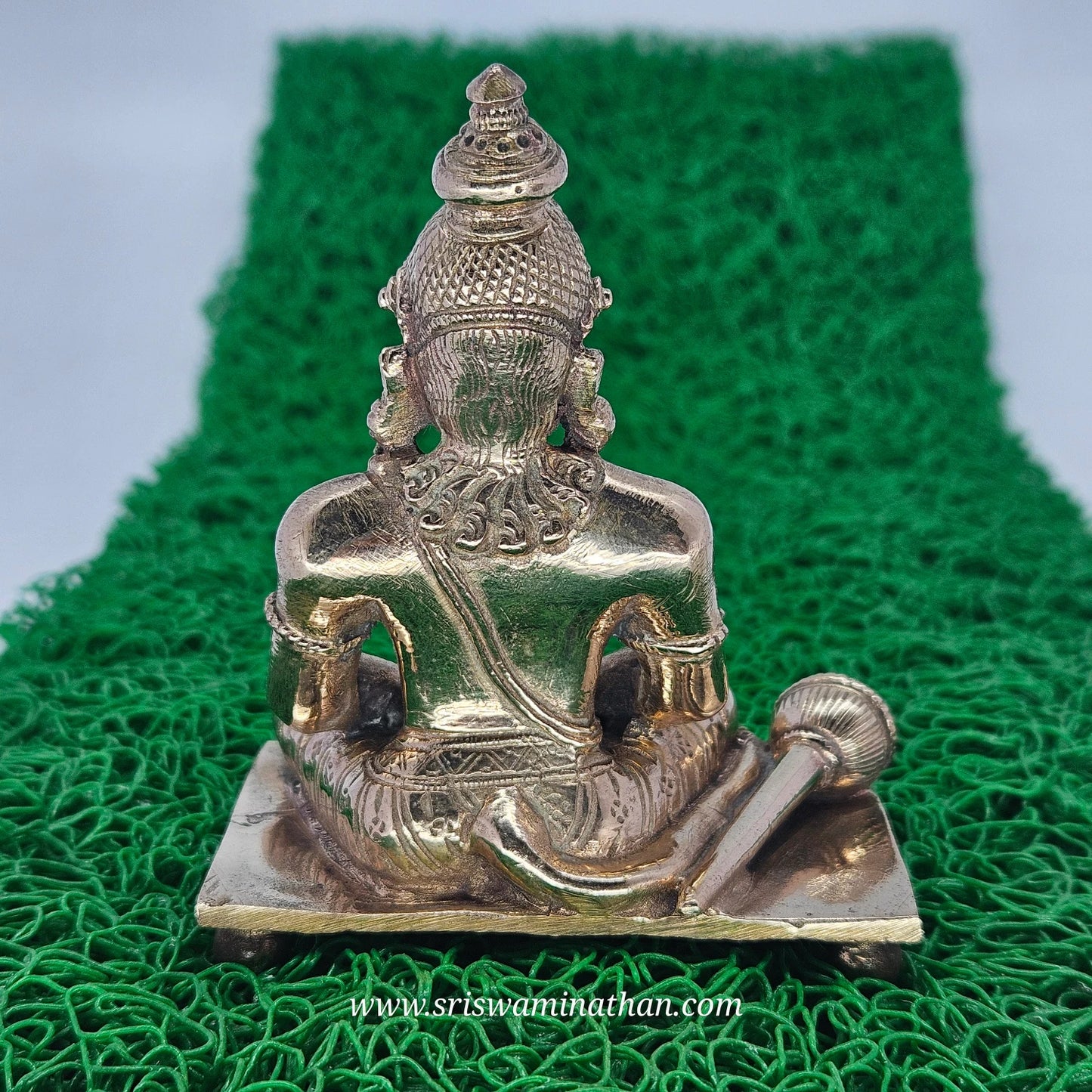 Hanuman Panchaloha Back View - Kumbakonam Artisan Craftsmanship - Best Finish - Sri Swaminathan