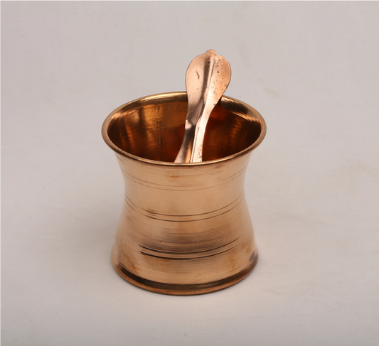 Copper Sheet Panchapatram Set