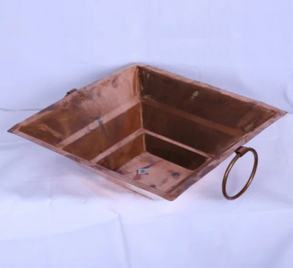 Copper Homakundam 8 Inches