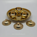 3 CUP POOJA PLATE