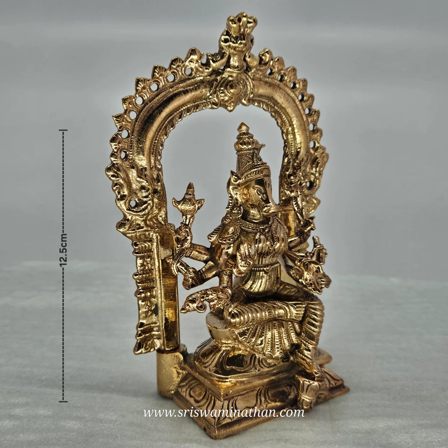 Handcrafted Panchaloha Varahi Amman Statue – South Indian Temple Art