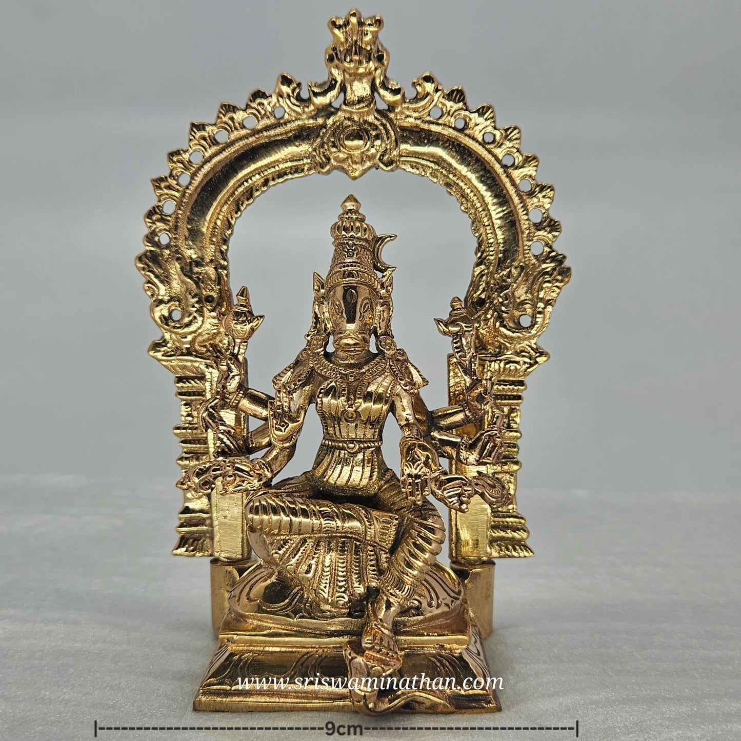 Handcrafted Panchaloha Varahi Amman Statue – South Indian Temple Art