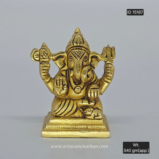 Veer vinayagar 3 Inches 350 gm