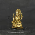 1.5" Lakshmi Seated on Elephant Head Peedam
