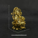 Lord Ganesha Sitting On Lotus