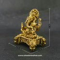 2" Vinayagar On four Elephant head Peedam