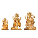 Dattatreya Brass Statue – Divine Trimurti Idol for Home & Temple Decor"