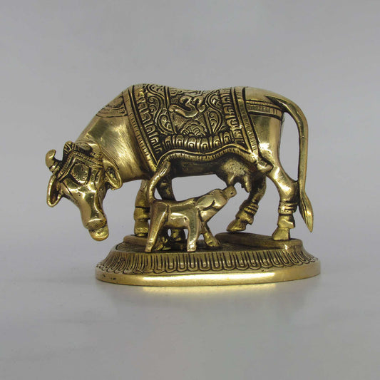 Cow Child .800 Gm Antique