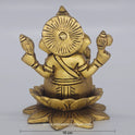 5 Inches Vinayagar Sitting on Lotus