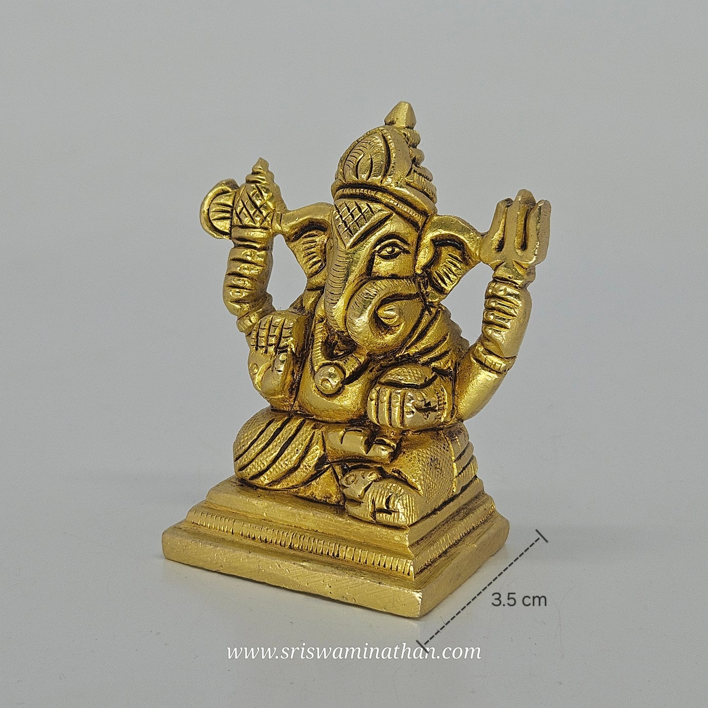 Veer vinayagar 3 Inches 350 gm