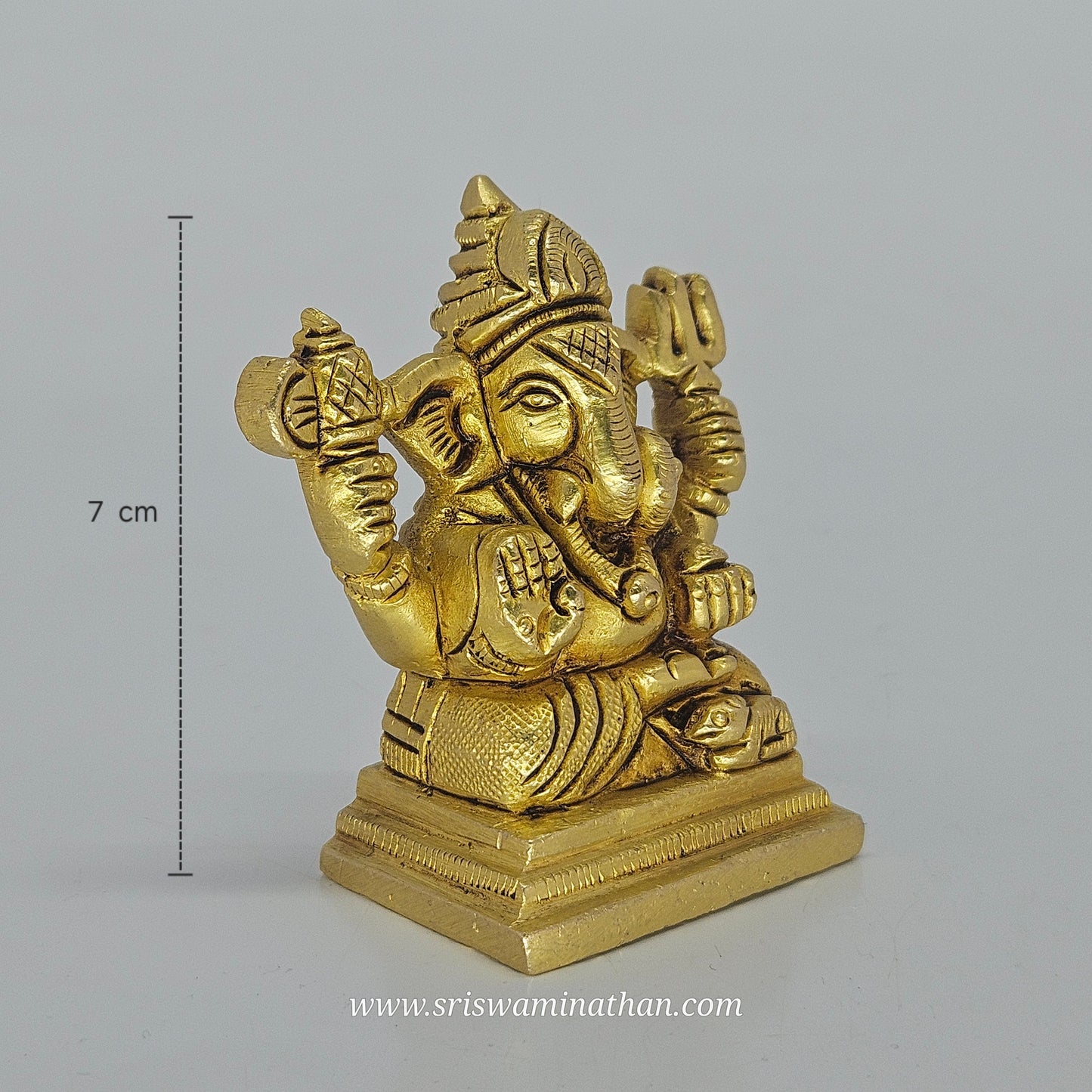 Veer vinayagar 3 Inches 350 gm