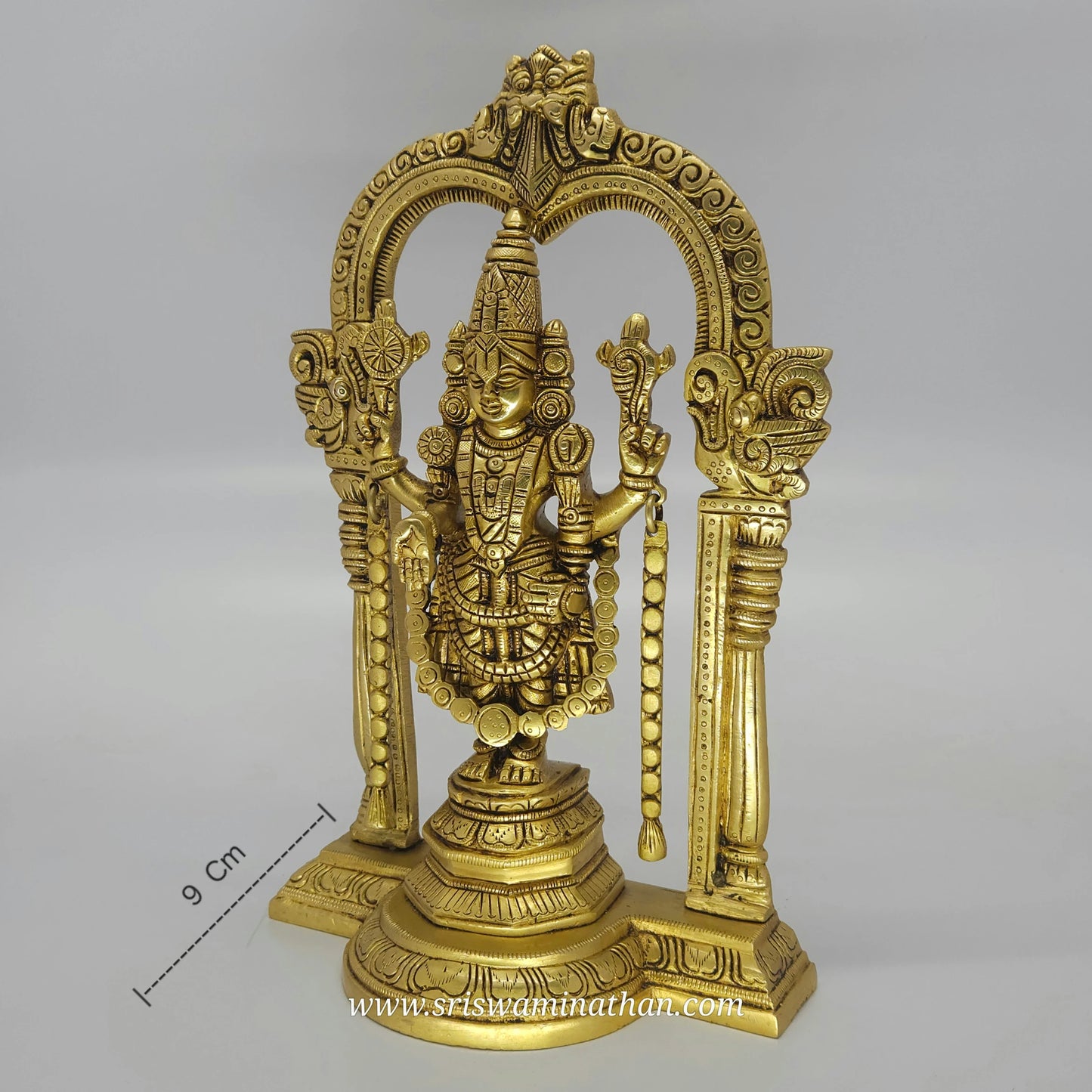 Tirupati Balaji Ezhumalaiyan statue - Handcrafted for Rathasapthami festival celebrations