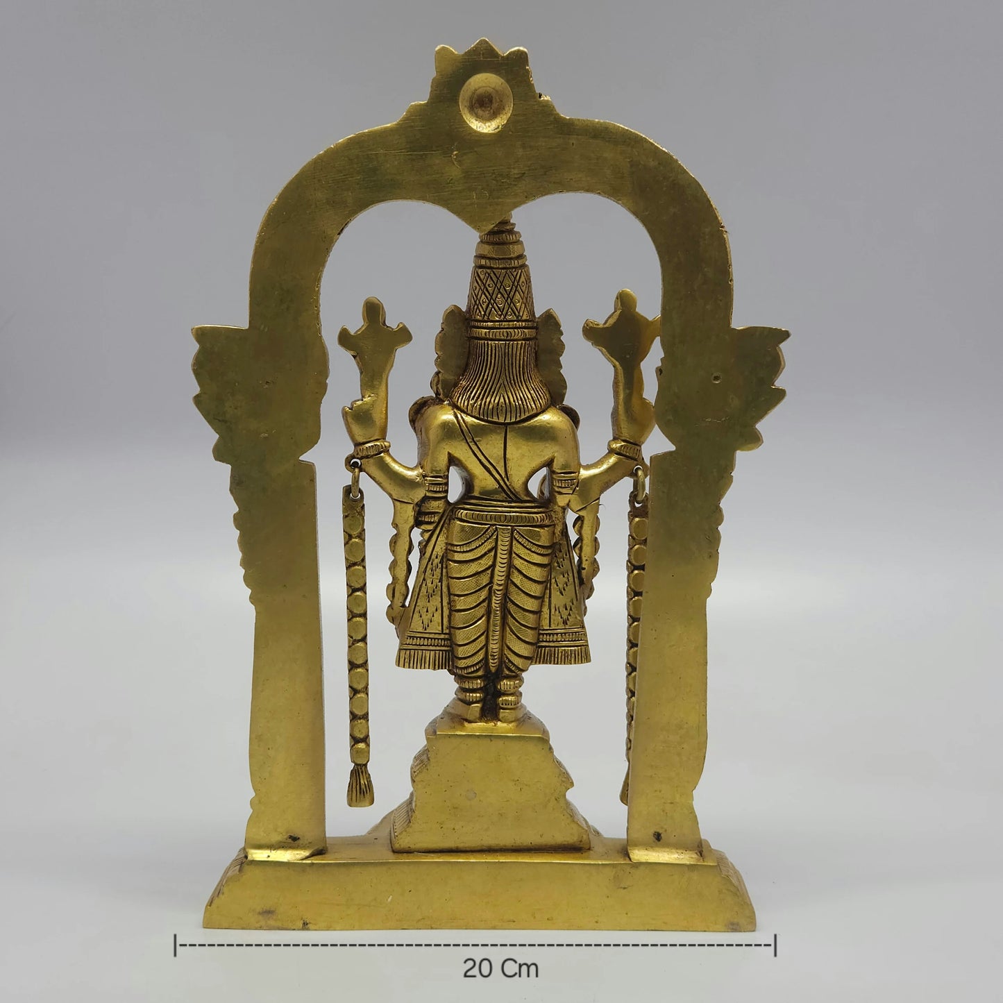 Balaji Govinda Perumal brass statue - Perfect for Vaikunta Ekadashi and daily worship rituals