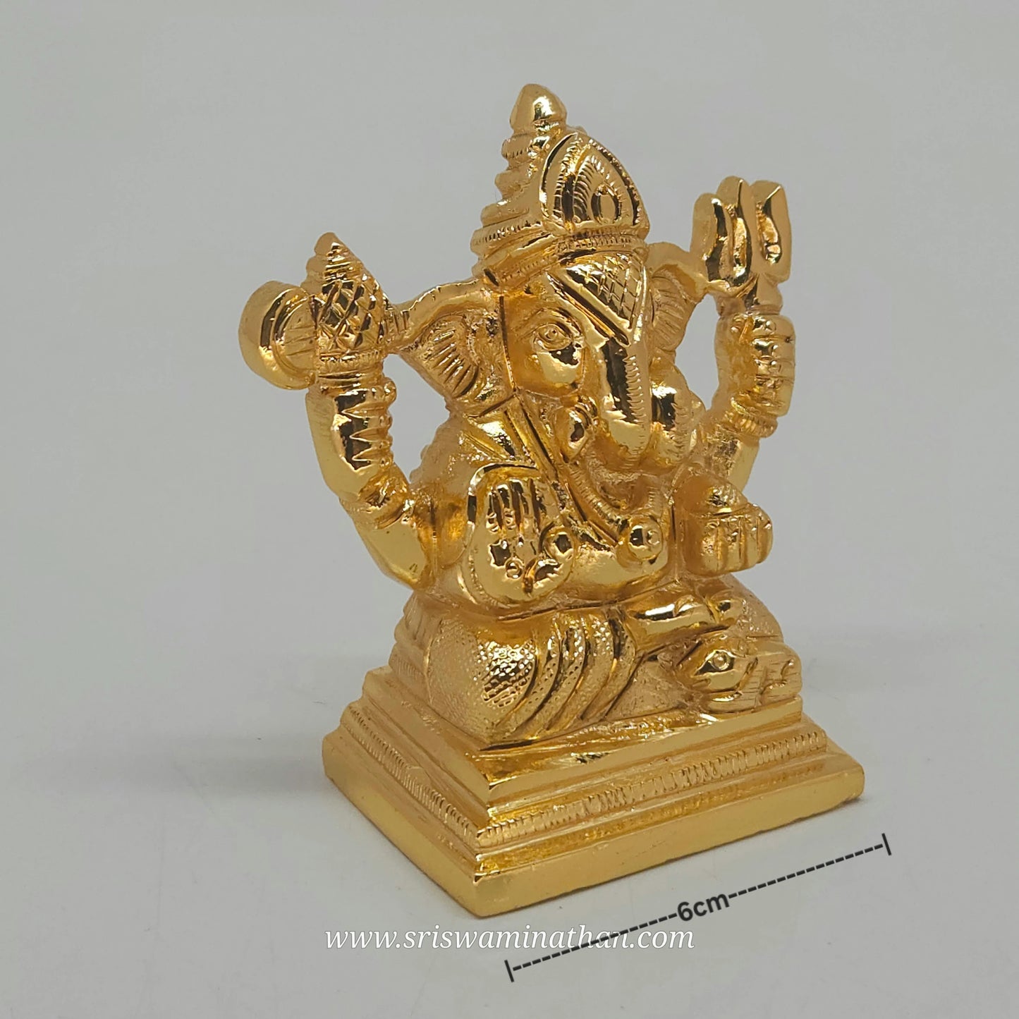 Veer vinayagar 3 Inches 350 gm