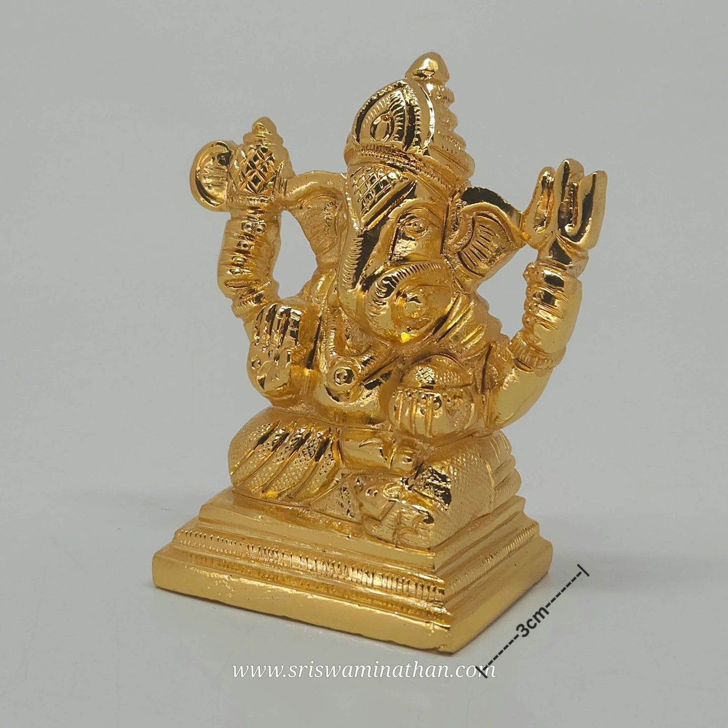 Veer vinayagar 3 Inches 350 gm