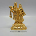 7" Golden finish Krishnan Radhai
