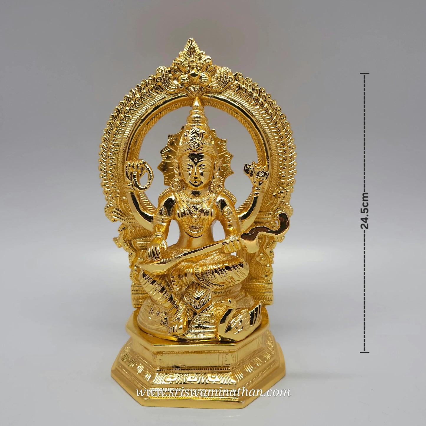 9.5" Prabhavali Saraswathi