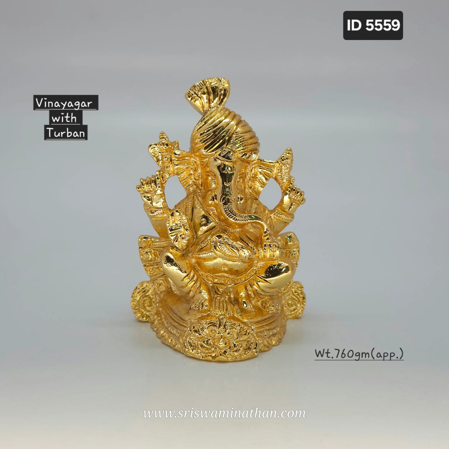 Ganesh Pagree Thalapakattu 4 Inch