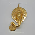 Brass Ganesha Wall Hanging with Bell – Vastu & Home Décor