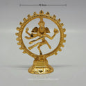 5 Inch Brass Nataraja Idol | Lord Shiva Dancing Statue