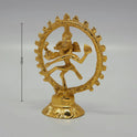 5 Inch Brass Nataraja Idol | Lord Shiva Dancing Statue