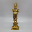 18 inch Brass Paavai Vilakku _ Traditional Deepalakshmi Temple Style Pooja Room Lamp